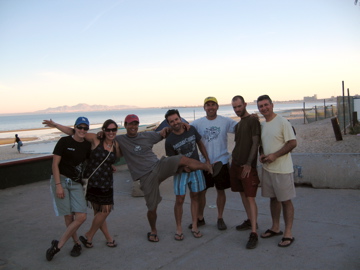 The group in San Felipe